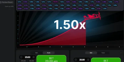 Captura de pantalla de Mr Bet Casino - Juego Aviator